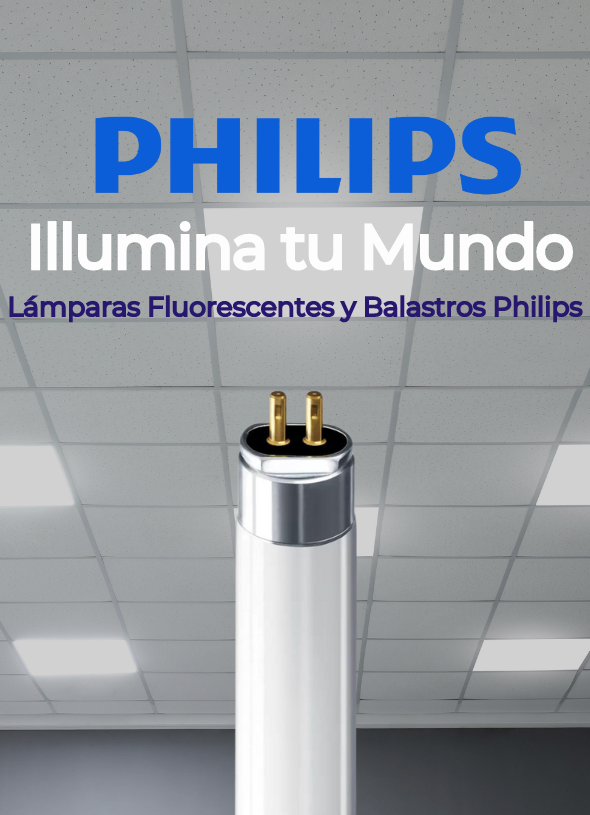 La Revolución de la Iluminación: Lámparas Fluorescentes y Balastos Philips